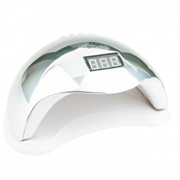 Лампа для манікюру 48W SUN-5 Срібло хамелеон №1